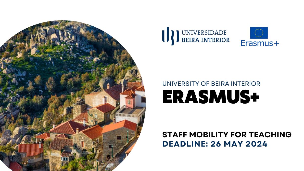 Відкрито конкурс ERASMUS+ Staff Mobility for Teaching до Університету Внутрішньої Бейри (Португалія)