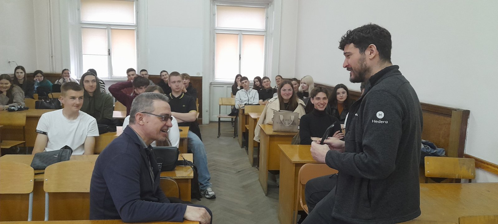 Бінарне заняття з американськими партнерами