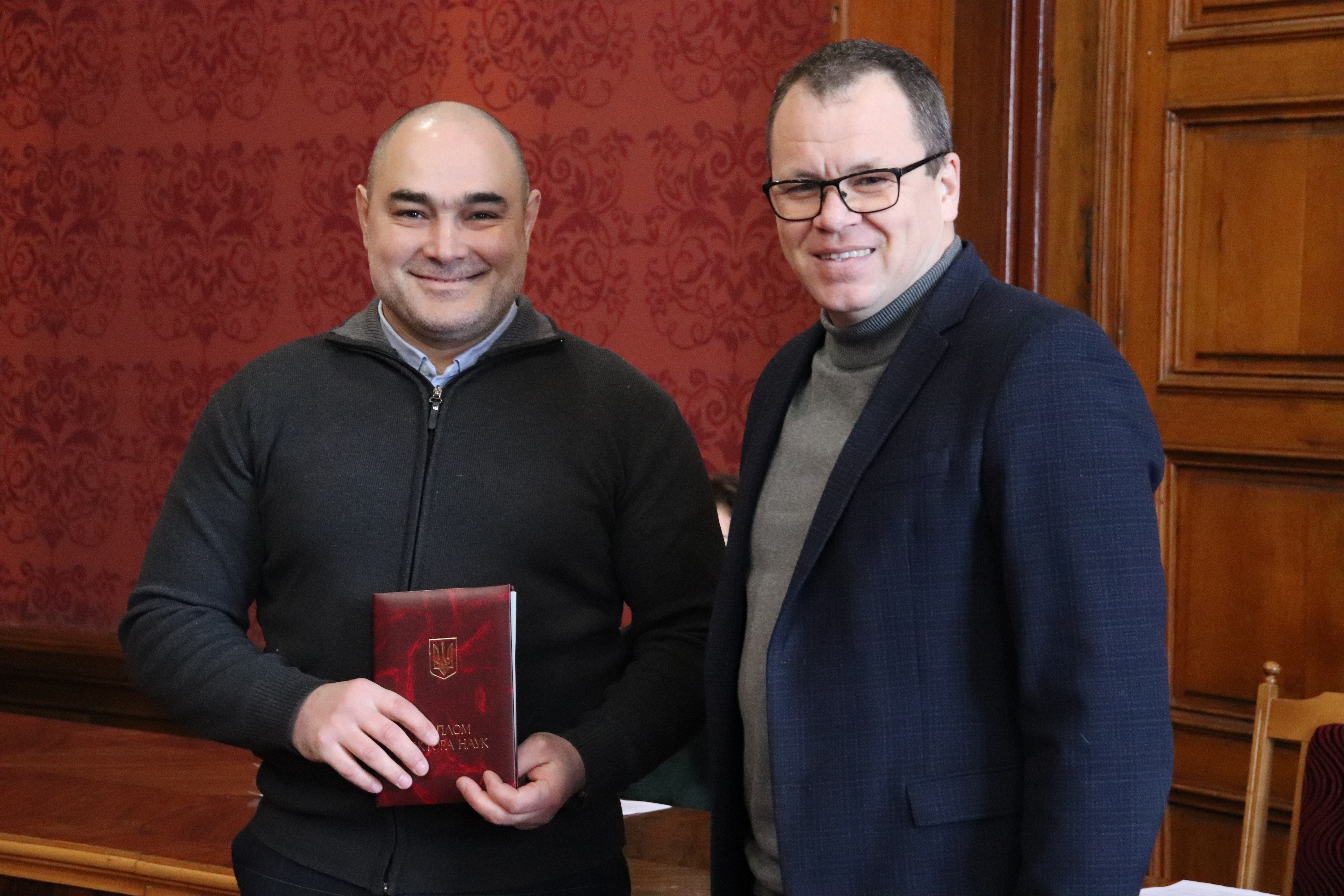 Диплом доктора хімічних наук