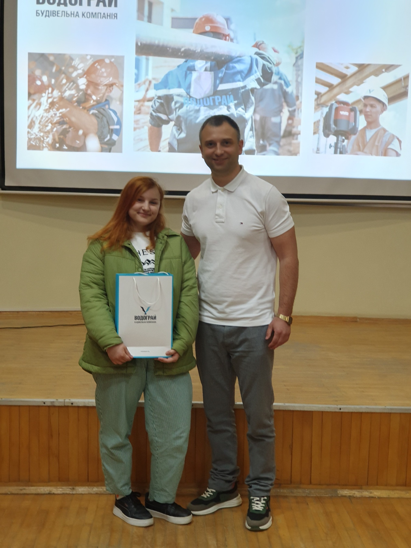 Практична зустріч представників будівельної компанії «Водограй» зі студентським колективом факультету
