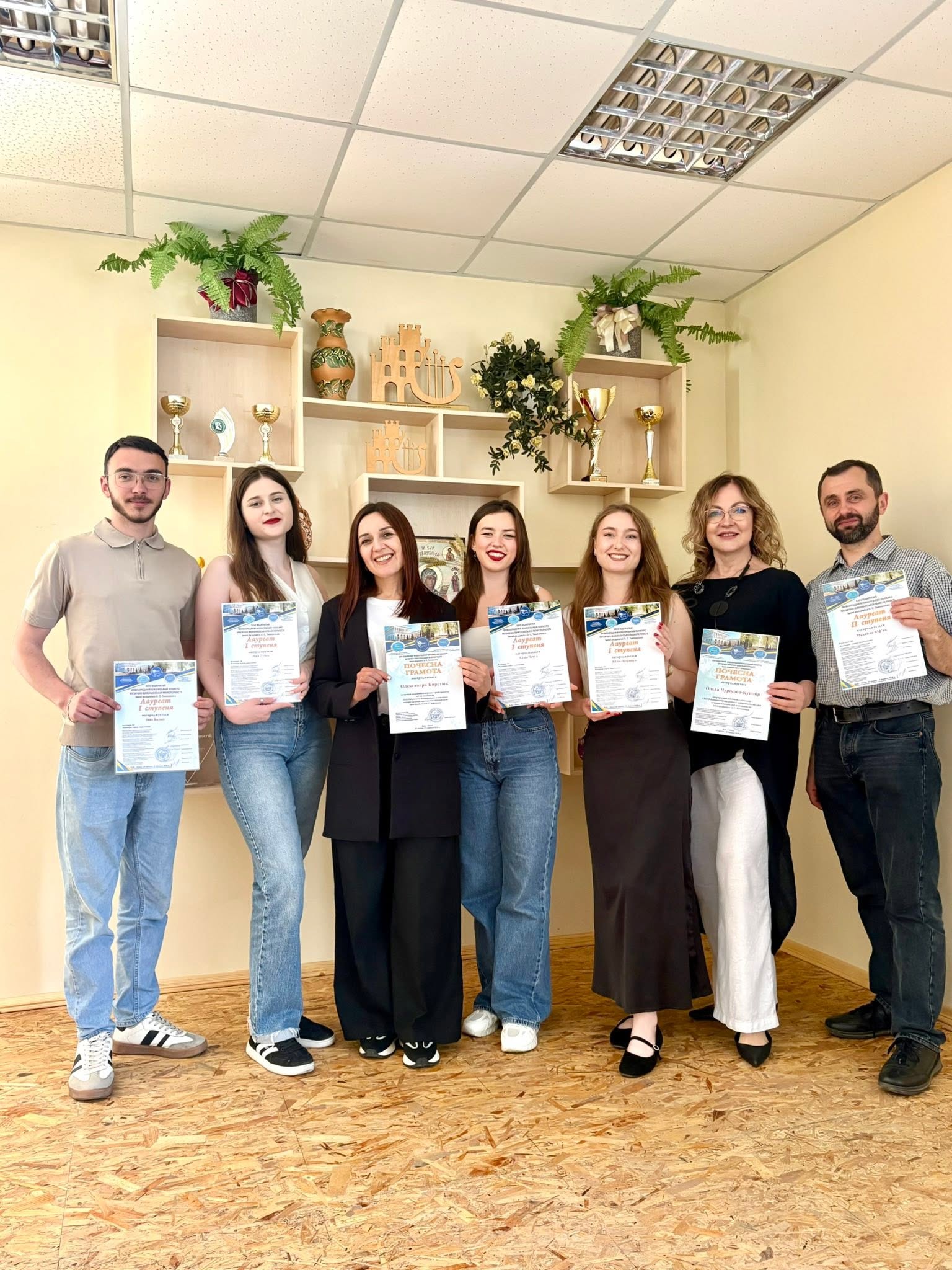 Перемоги на ХХІІІ Відкритому Міжнародному юніорському конкурсі музично-виконавської майстерності імені академіка О. С. Тимошенка