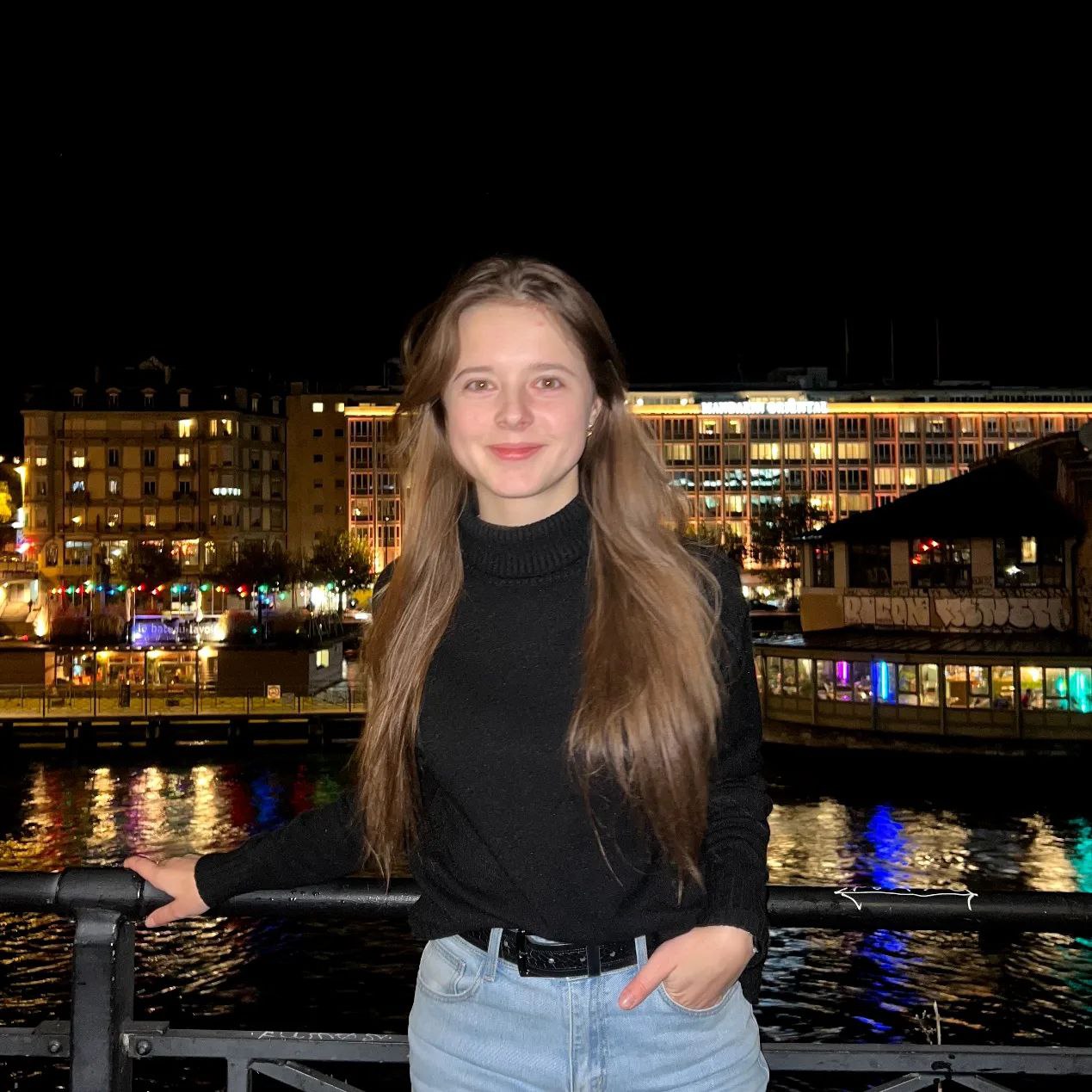 BOHDANA KRECHUNIAK – Member of the UNITA Student Assembly