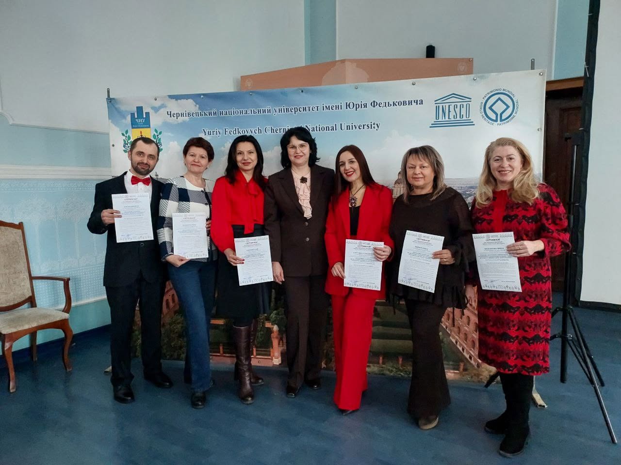 Успішне завершення курсів підвищення кваліфікації 