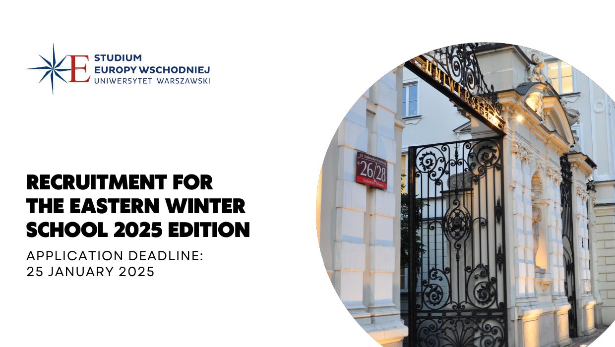 Recruitment for the Eastern Winter School 2025 Edition
