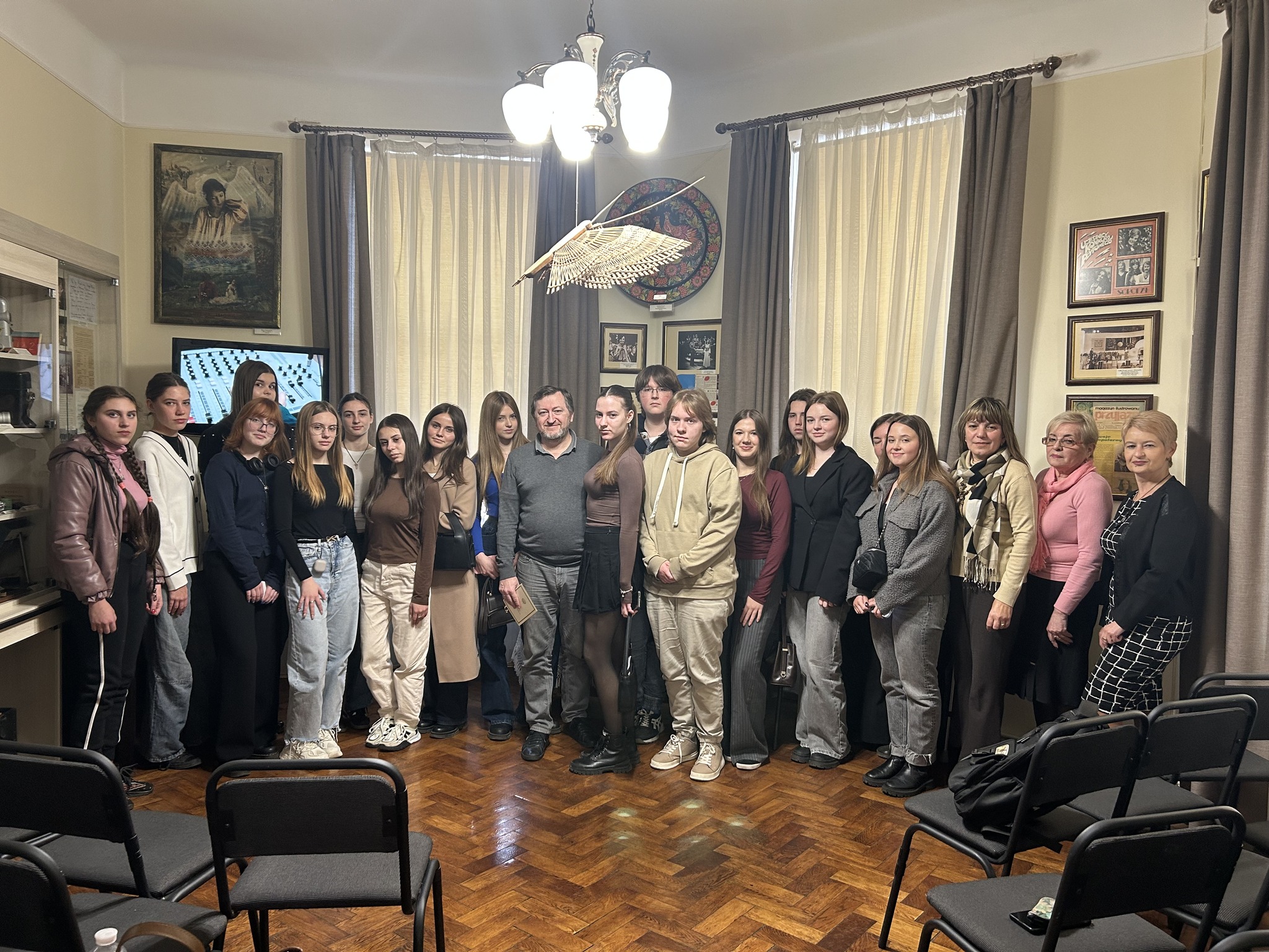 Зустріч з чернівецьким журналістом Вадимом Пелехом