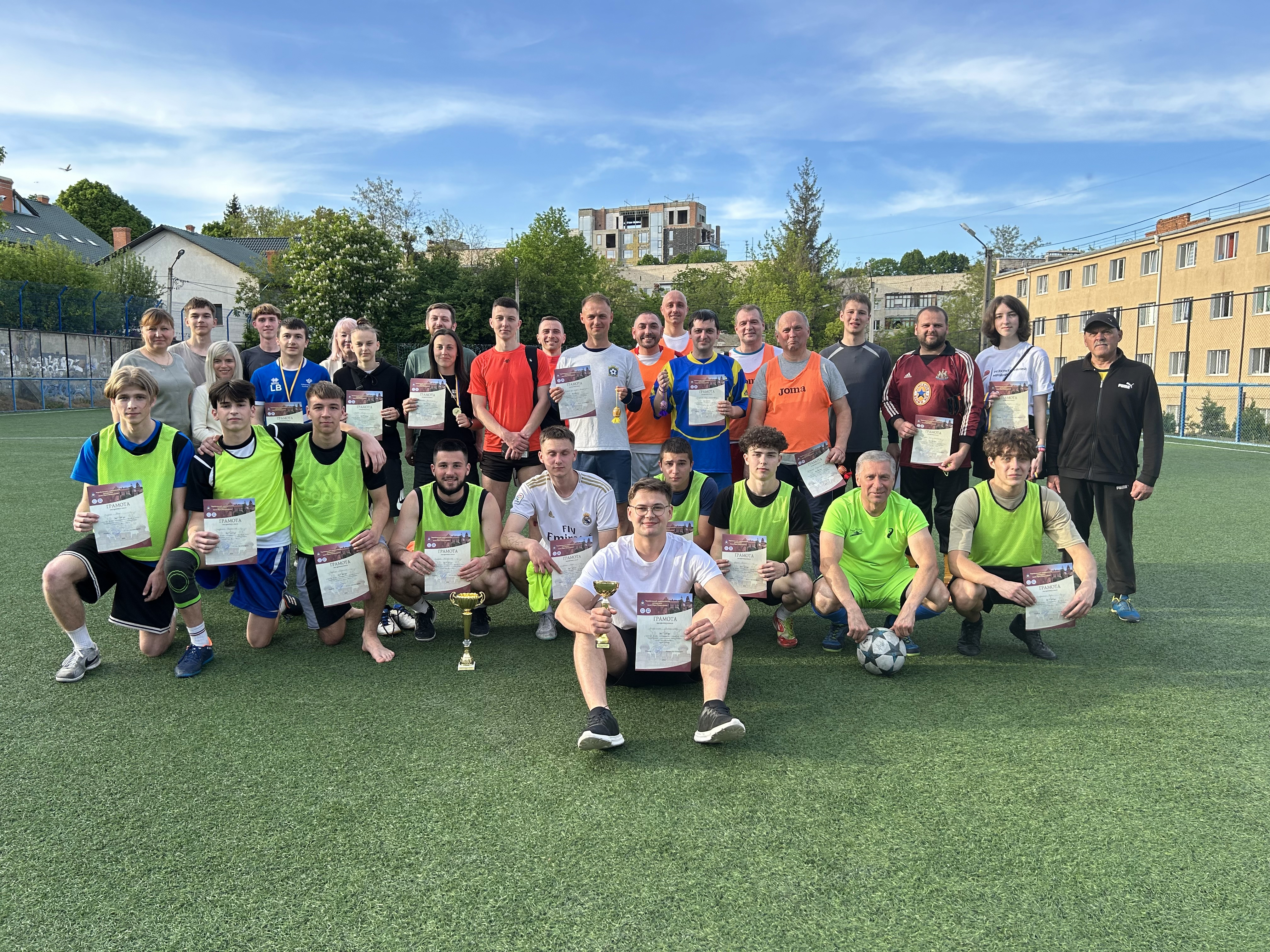 Відбулися змагання "Кубок студмістечка з футболу 2024»