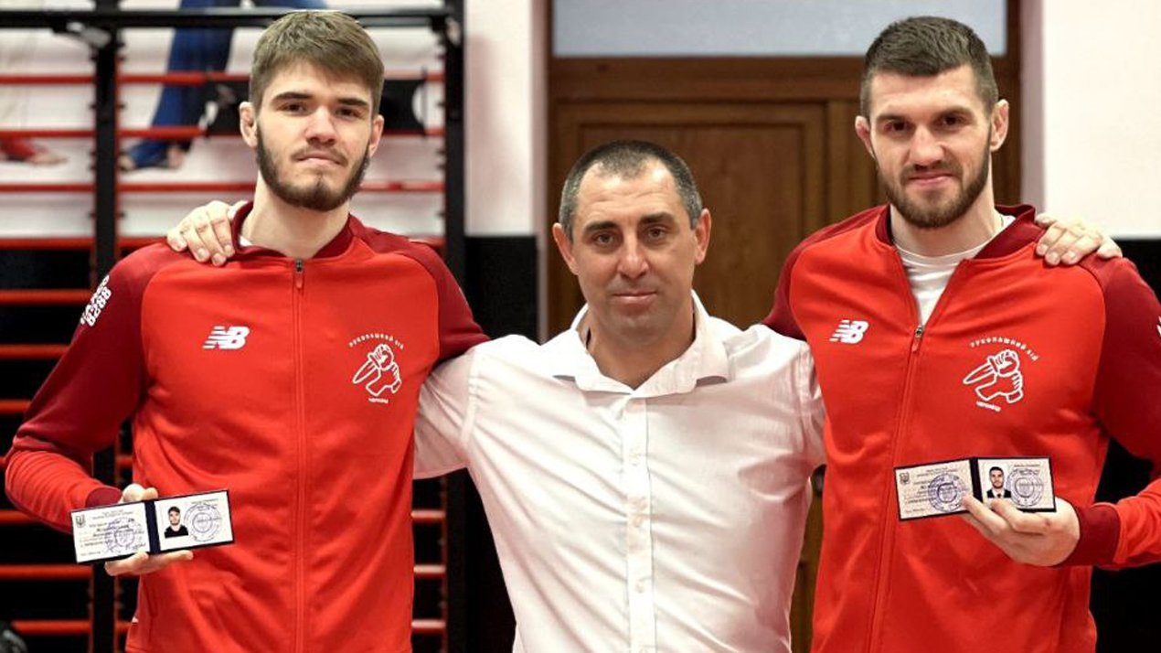 Вітаємо наших спортсменів з присвоєнням почесних звань