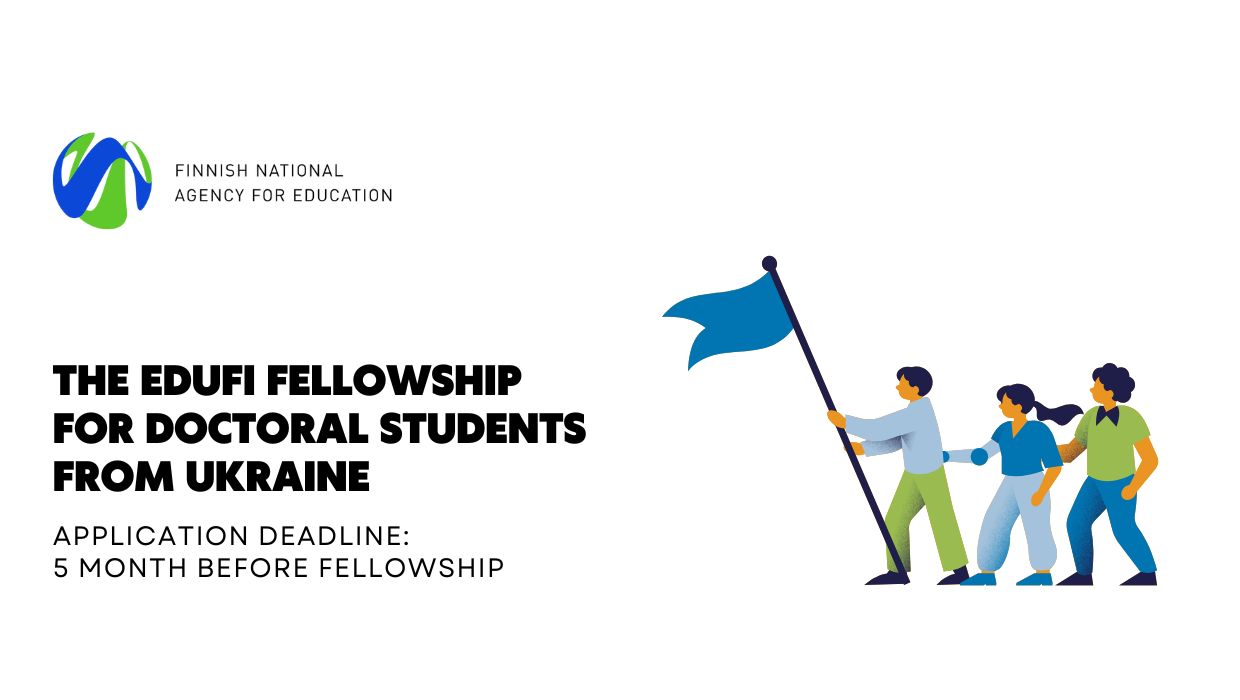 The EDUFI Fellowship for doctoral students from Ukraine