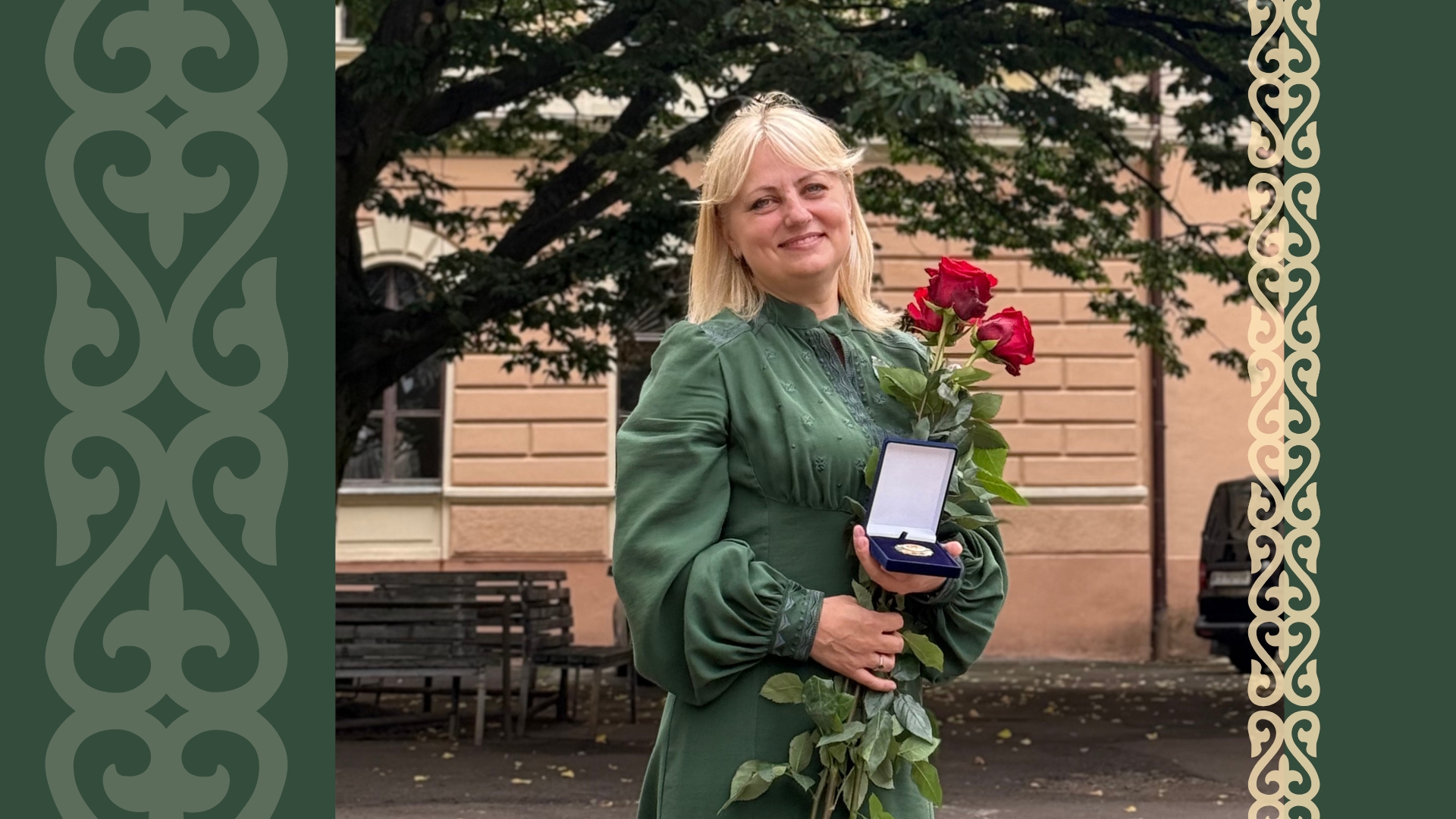 Вітаємо Ольгу Василівну із почесною відзнакою «За заслуги перед Буковиною»