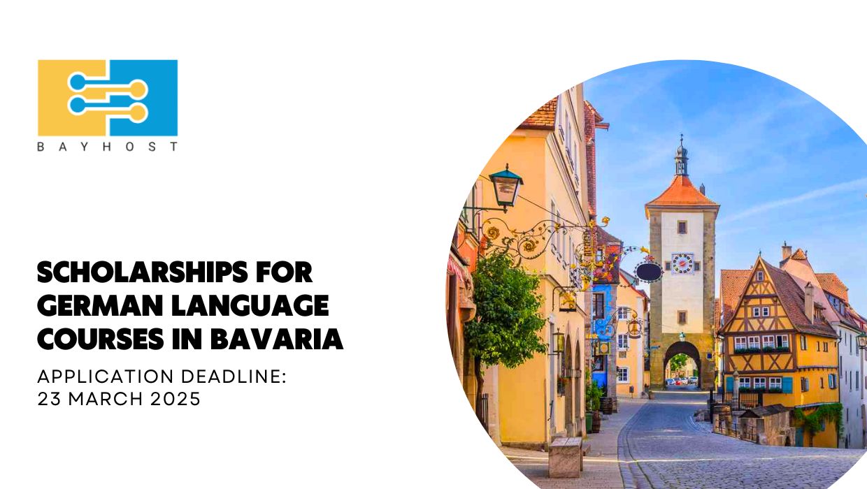 Scholarships for German language courses in Bavaria 2025