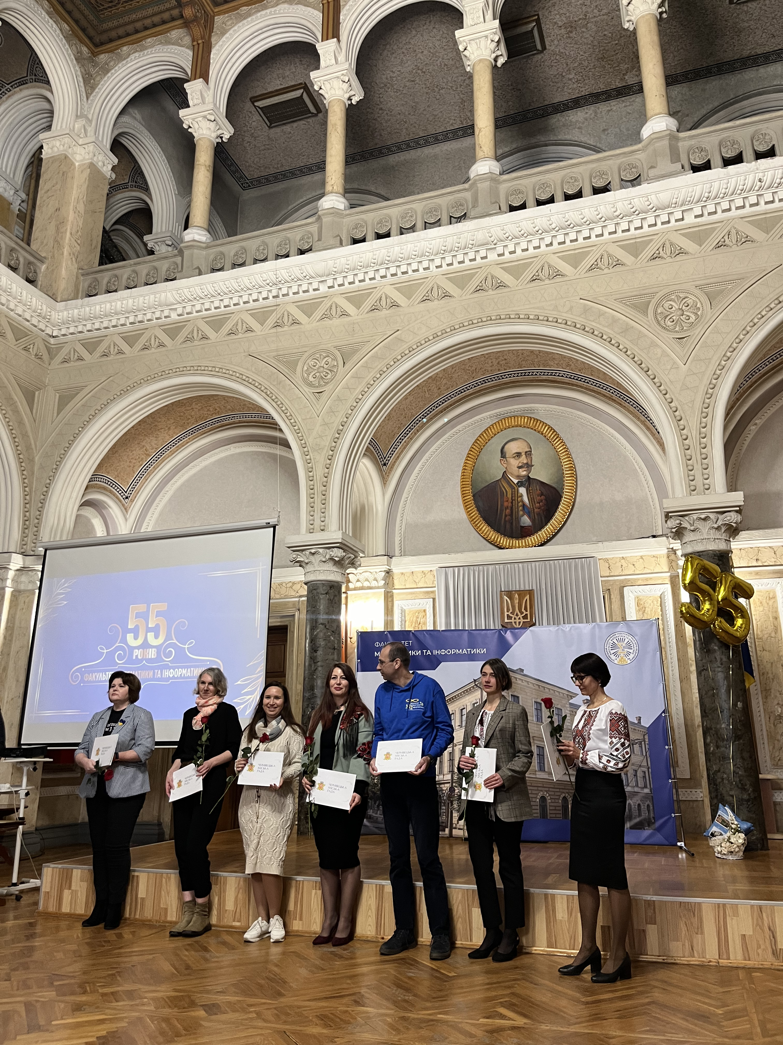 Грамоти від Чернівецької міської ради