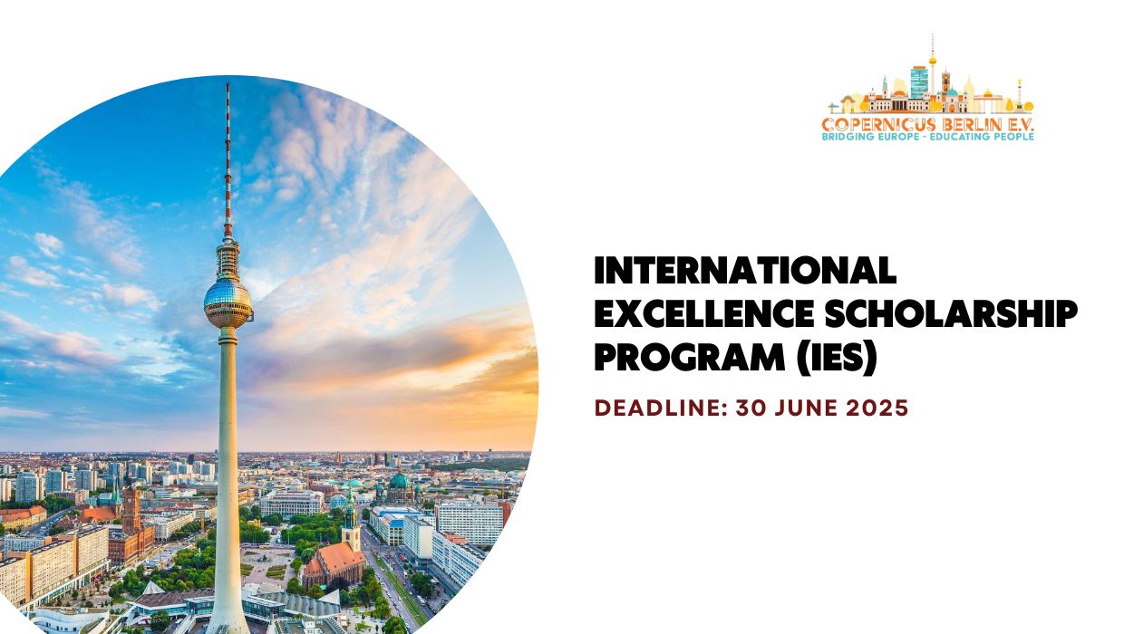 We are pleased to inform you that the application period for the International Excellence Scholarship Program (IES) is now open and will run until June 30.