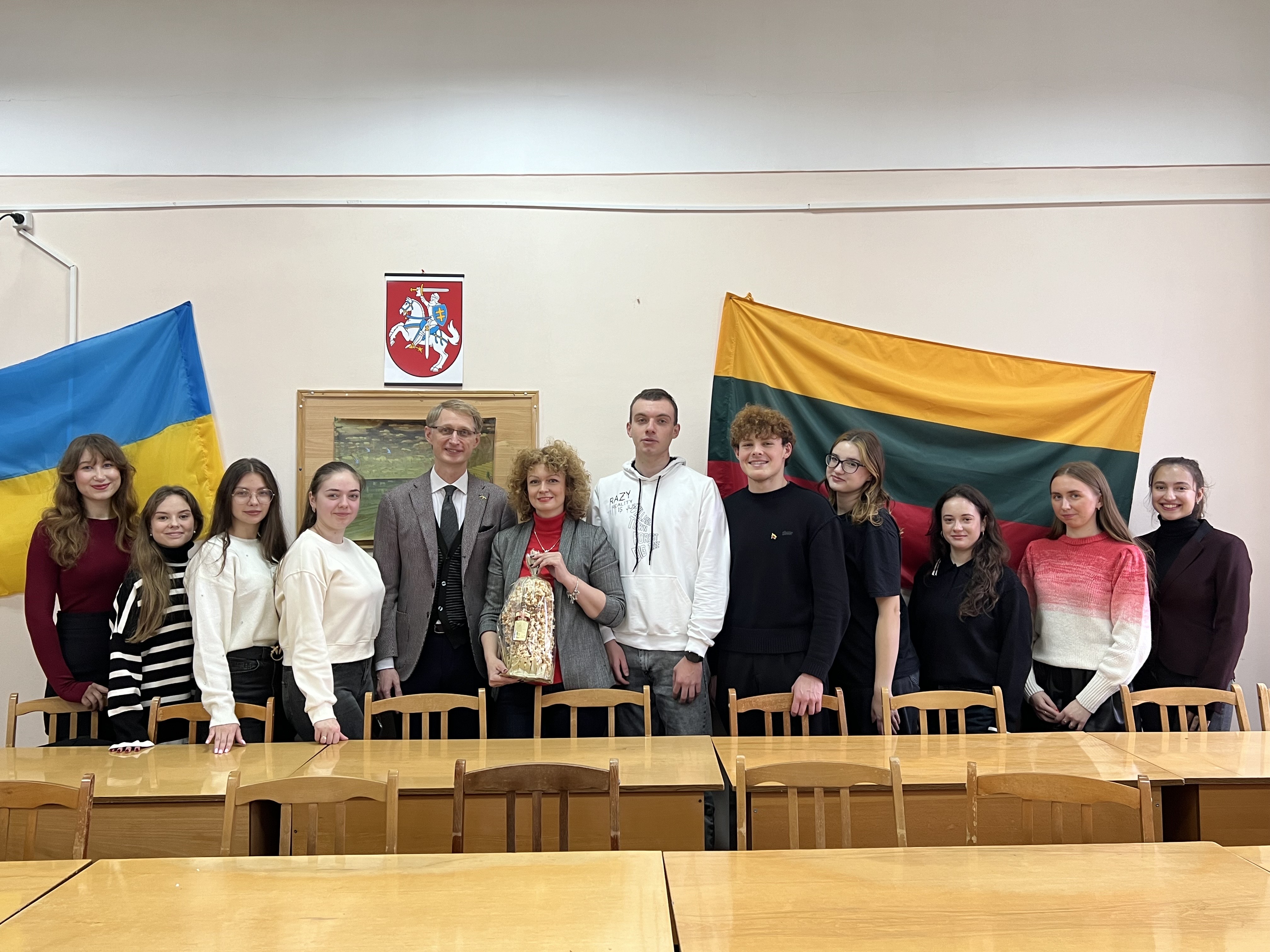 Професор Вільнюського університету Юргіс Пакеріс відвідав ЧНУ та обговорив перспективи співпраці