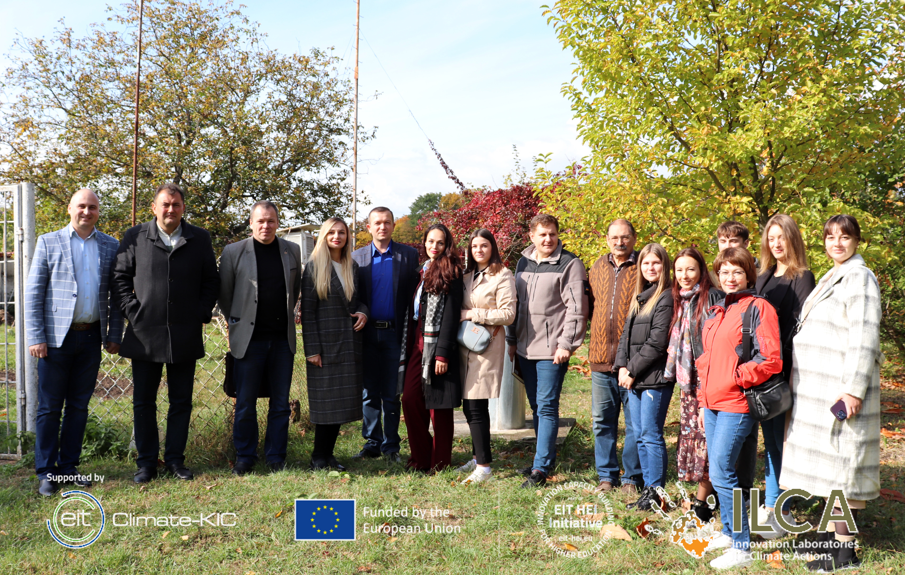 Зустріч-ексурсія у геодезичний пункт "Універсистет" у рамках проєкту "ILCA"