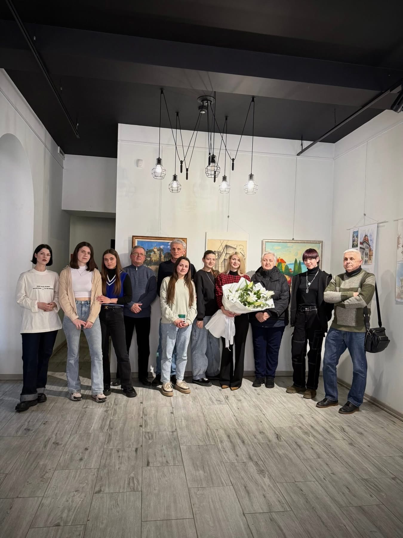 Виставка робіт студентів факультету у провідній галереї сучасного мистецтва