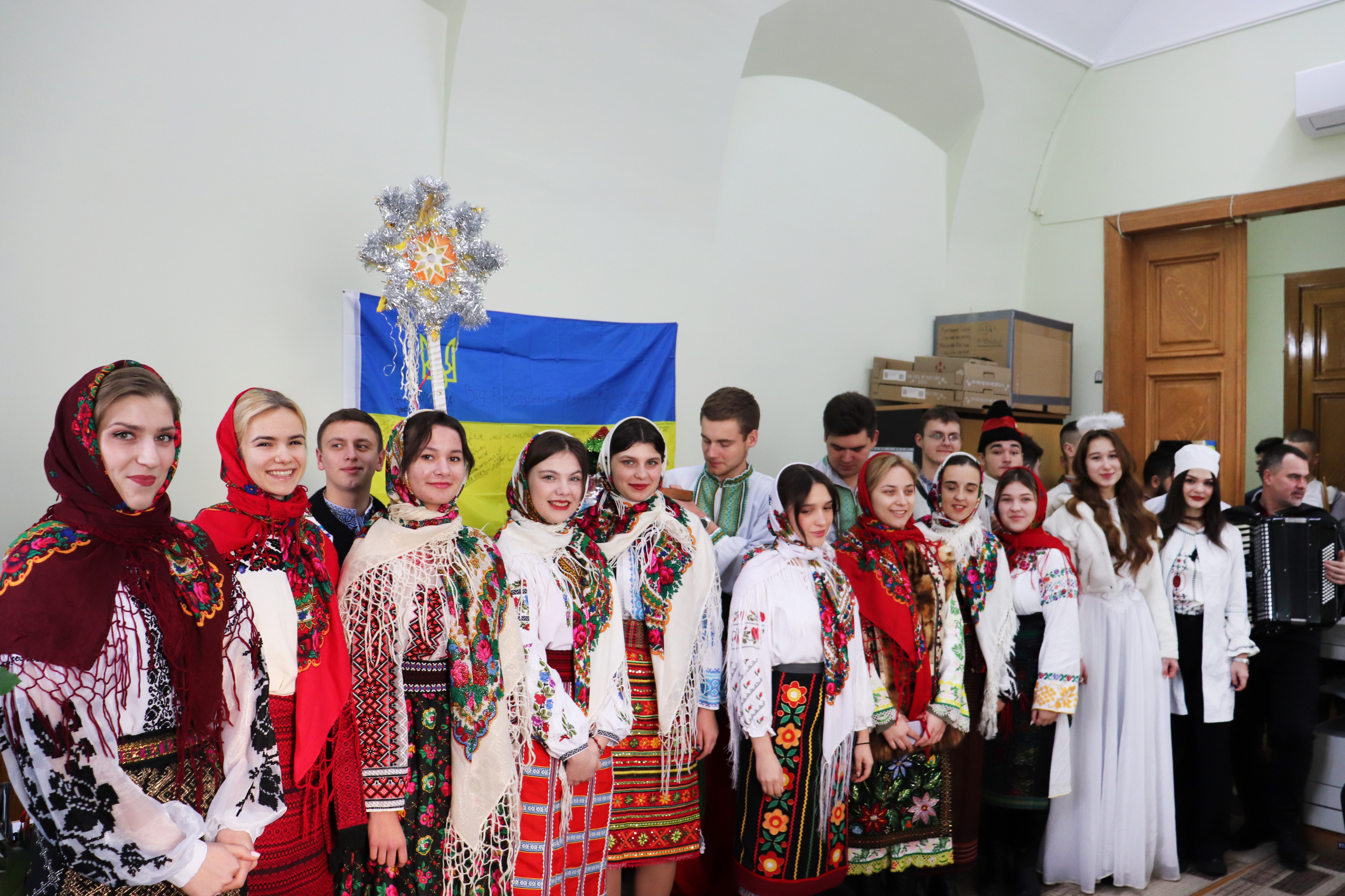 Колядники Центру культури і дозвілля студентів університету