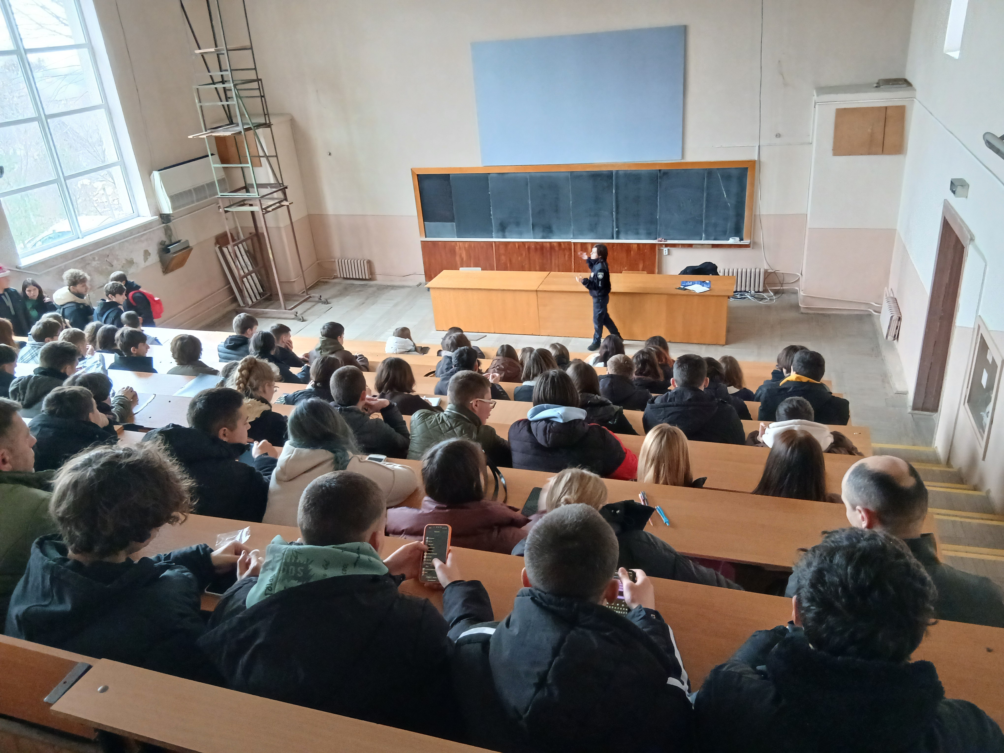Pустріч студентів представником ПАТРУЛЬНОЇ ПОЛІЦІЇ_Світлина 2