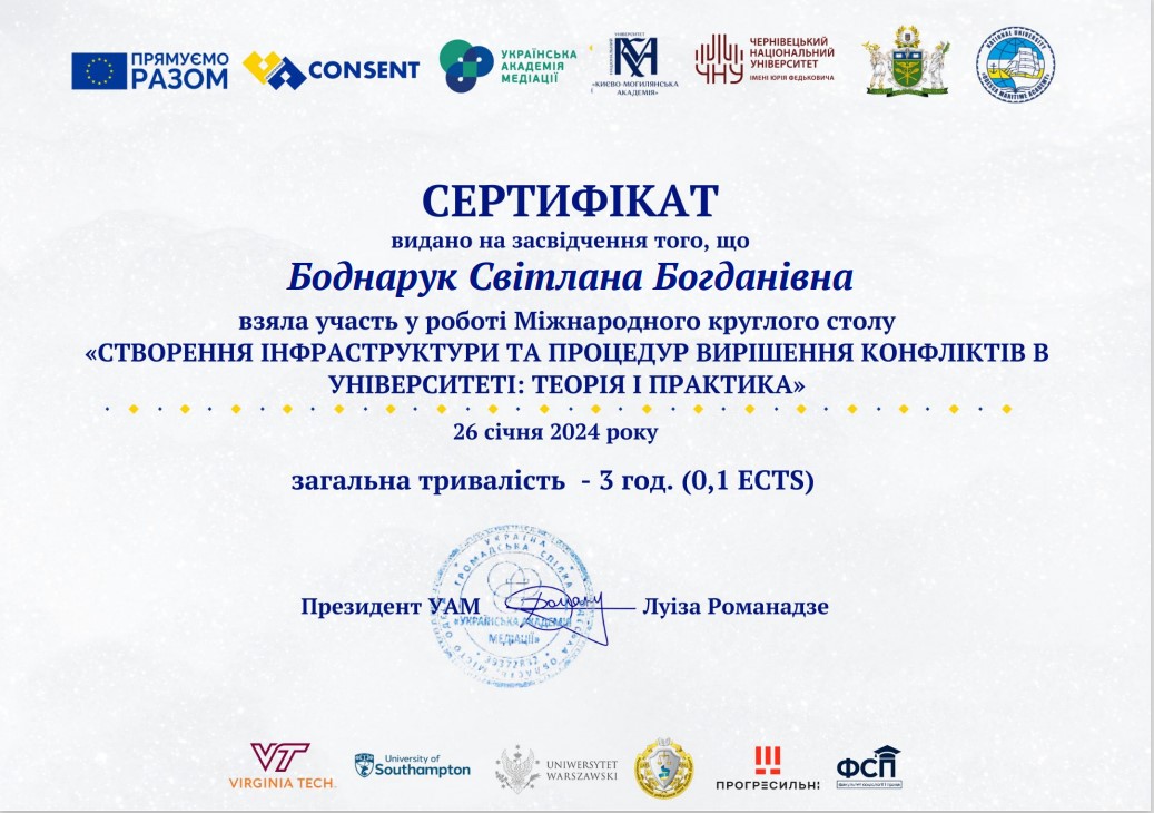 Боднарук С.Б.