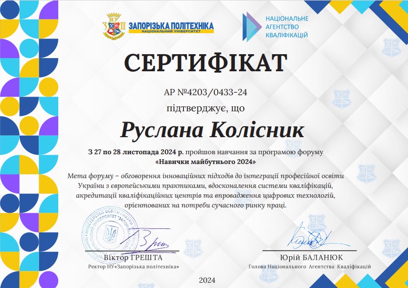 Колісник Руслана