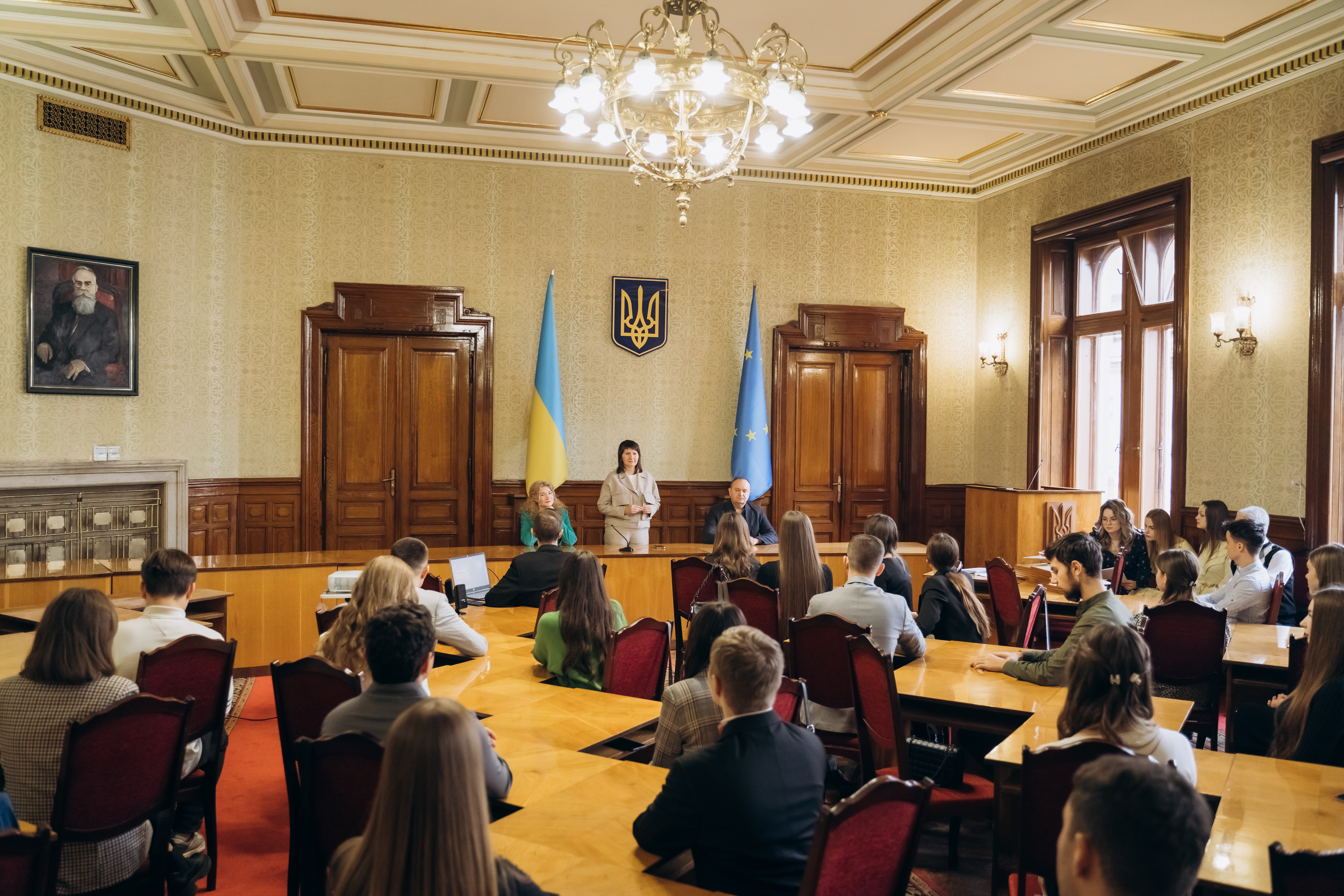 Вручення відзнак на честь Міжнародного дня студентів