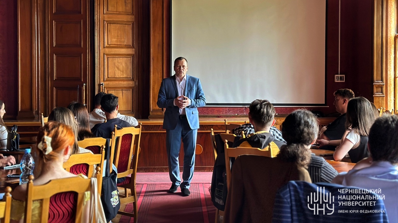 Зустріч виконувача обовʼязків ректора зі студентським активом