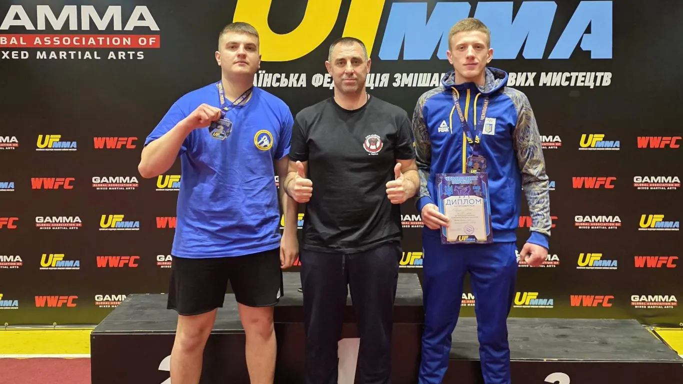 Чемпіонат України зі змішаних бойових мистецтв UFMMA: студенти ФФКСР серед призерів