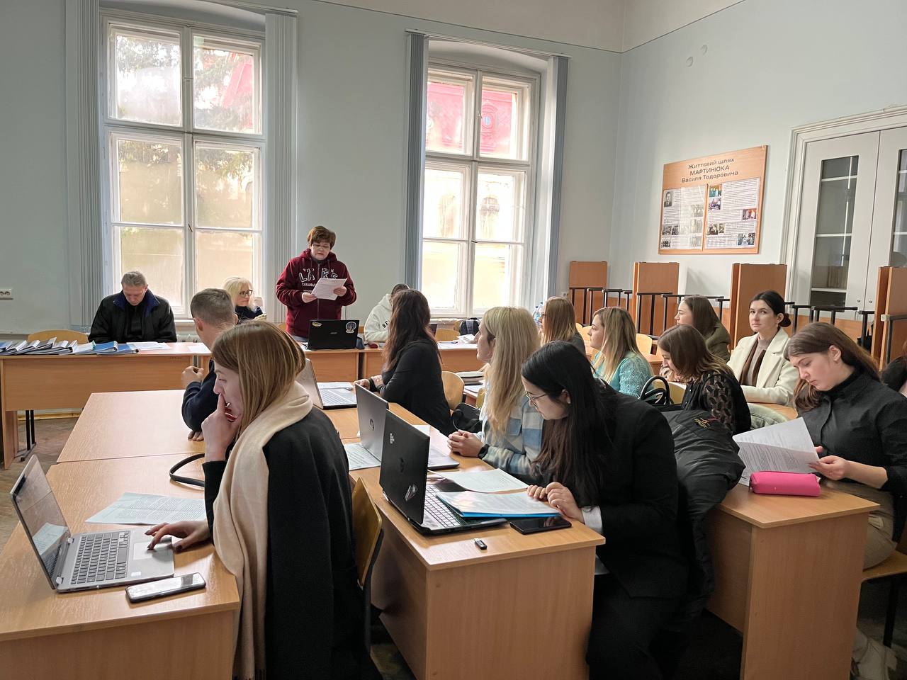 Захист магістерських робіт 608 групи (заочної форми навчання)