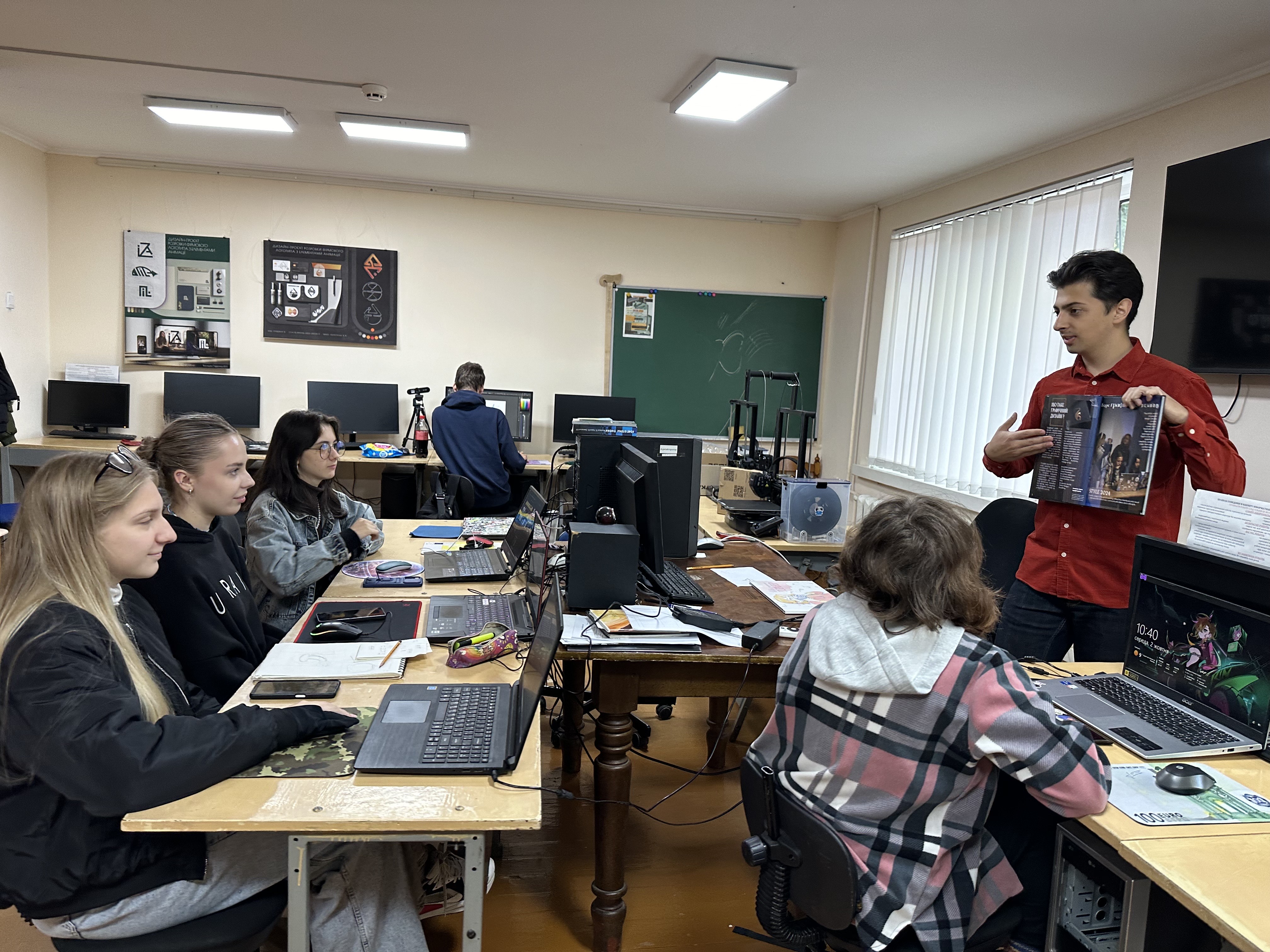 Проходження практики у ВФКМД імені Василя Шкрібляка 