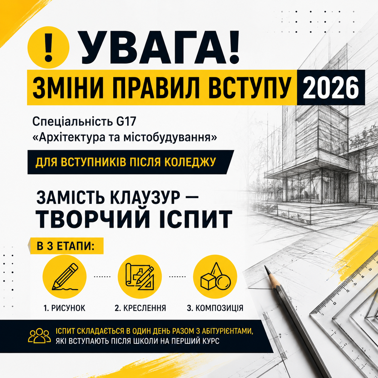 Зміни вступу для абітурієнтів після коледжу 2026 !!!!! 