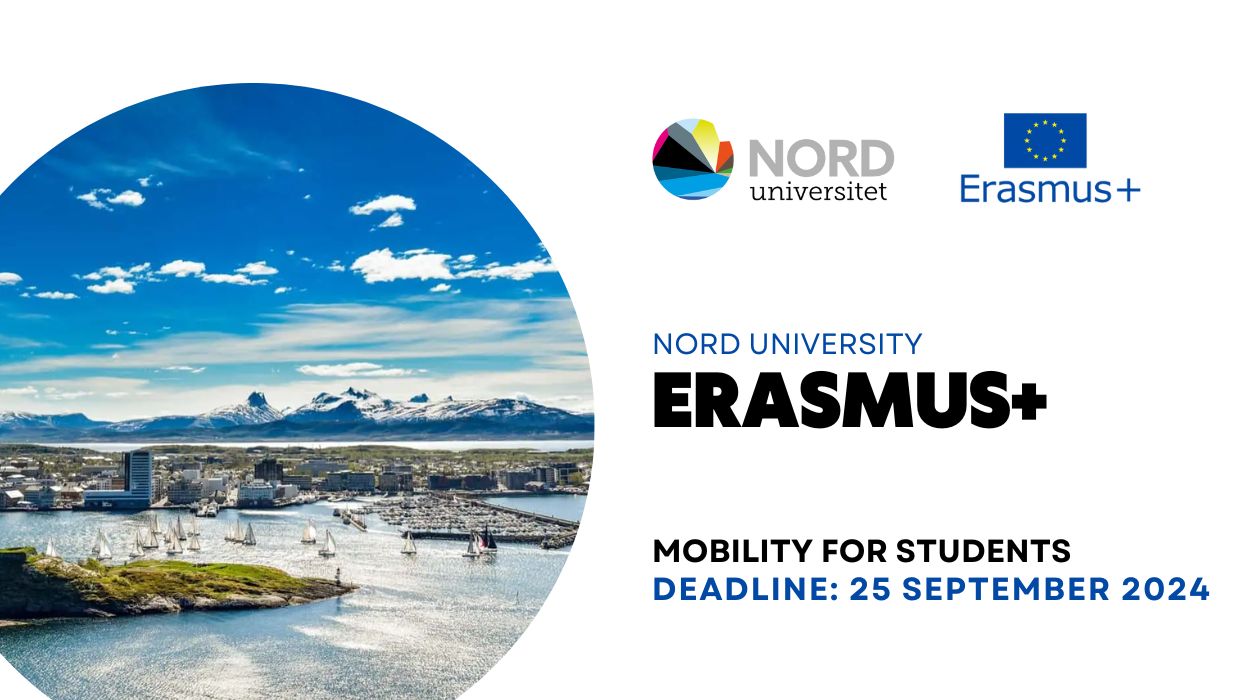 Відкрито конкурс ERASMUS+ в Університет Норд м. Бодо (Норвегія) на весняний семестр 2025
