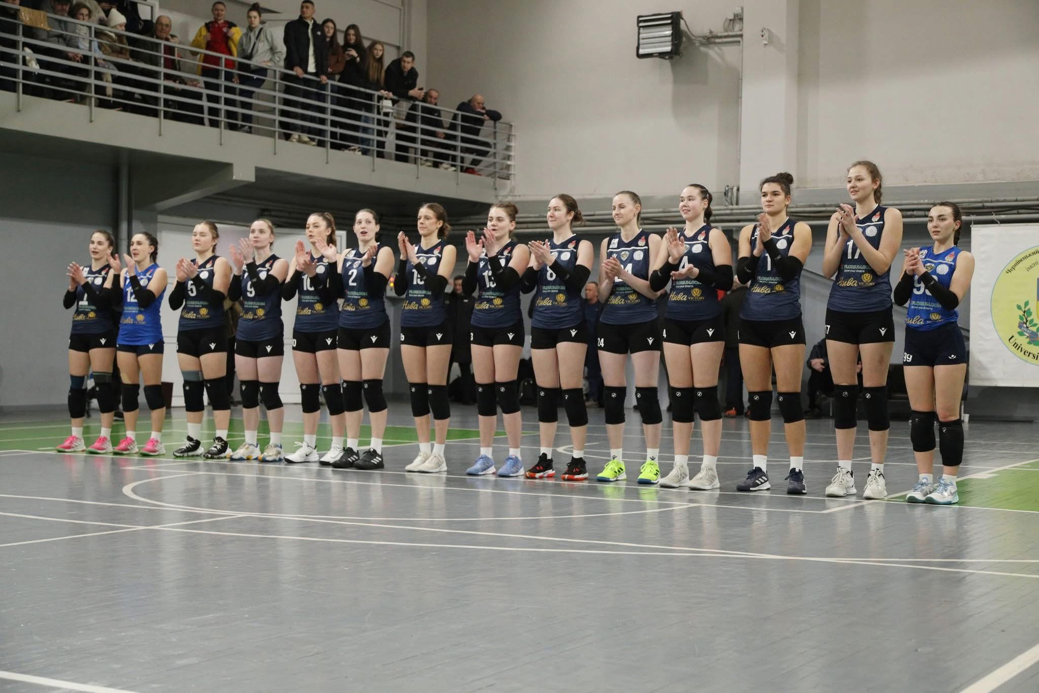 "Воллейбук-ЧНУ-ЧОДЮСШ" гідно завершив сезон у Вищій лізі Чемпіонату України!