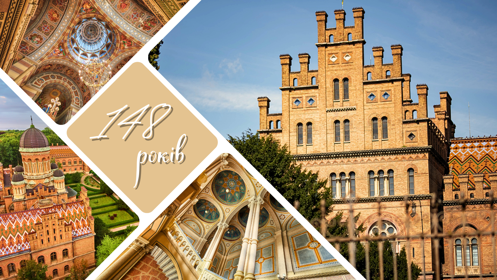 Привітання ректора з нагоди 148-річчя з дня заснування Чернівецького національного університету імені Юрія Федьковича