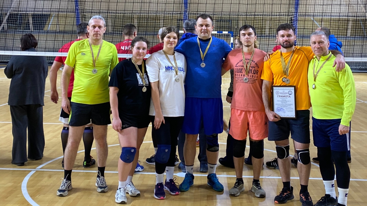 Команда ФМІ здобула 2 місце у змаганнях з волейболу Спартакіади «Здоров’я»