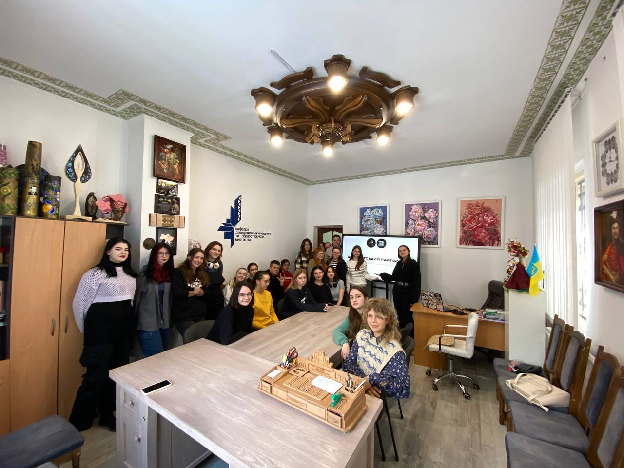 Засідання студентського парламенту факультету