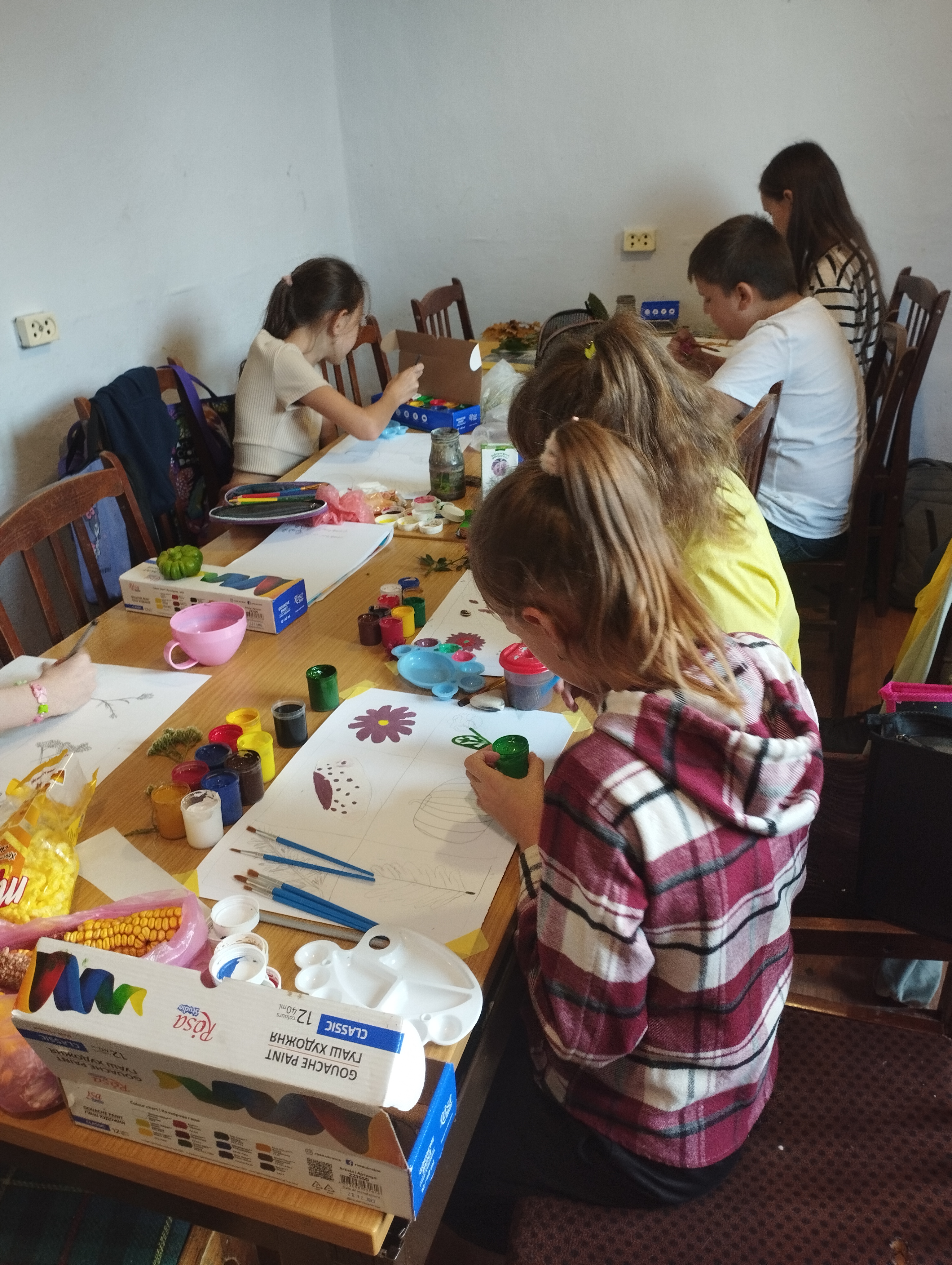Проходження практики в Кіцманській художній школі