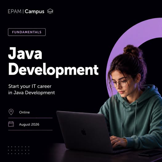 Java Development - безкоштовний курс від EPAM Campus (Summer, 2026)