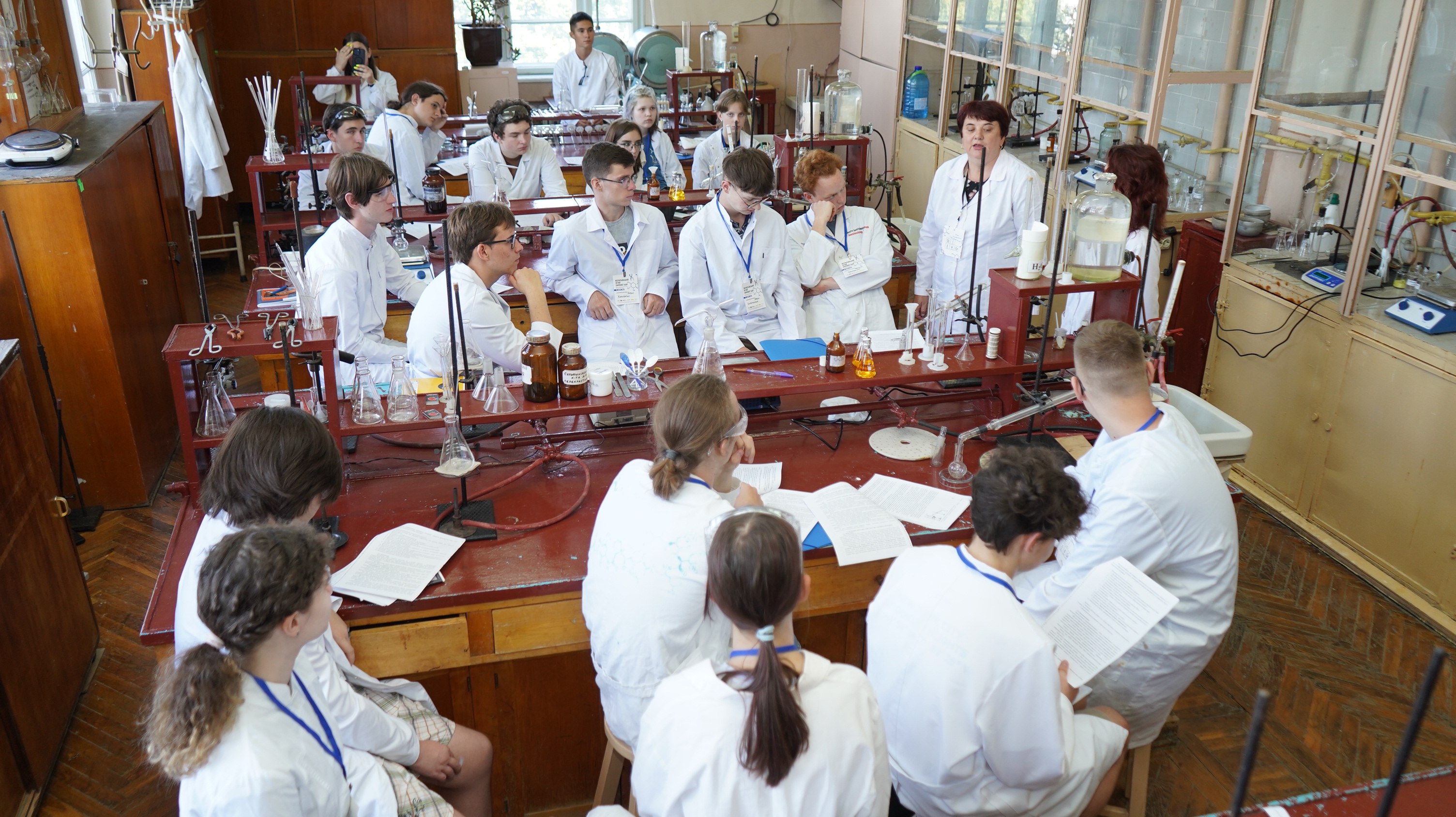 An All-Ukrainian Chemistry Summer Camp took place at ChNU