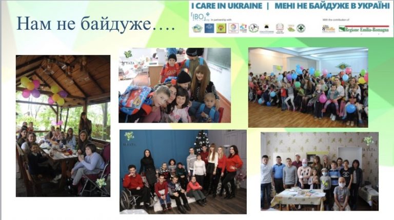 Наші викладачі та студенти – активні учасники італійсько-українського проєкту «I care in Ukraine»!