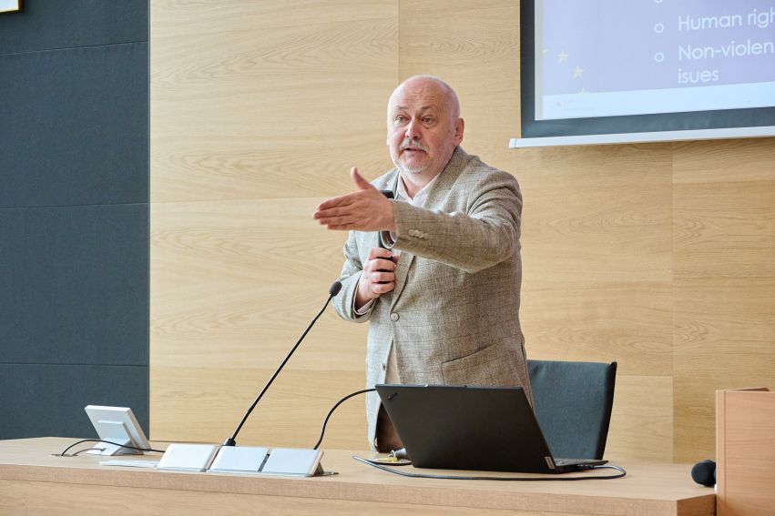 Публічна лекція «Політичні та правові аспекти інтеграції України з ЄС» в Любліні