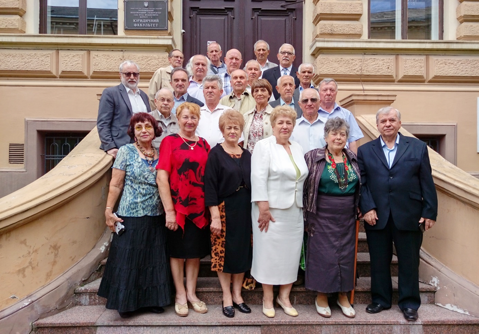 2019 р. Микола Ткач на зустрічі зі своїми однокурсниками на 50-річчя випуску