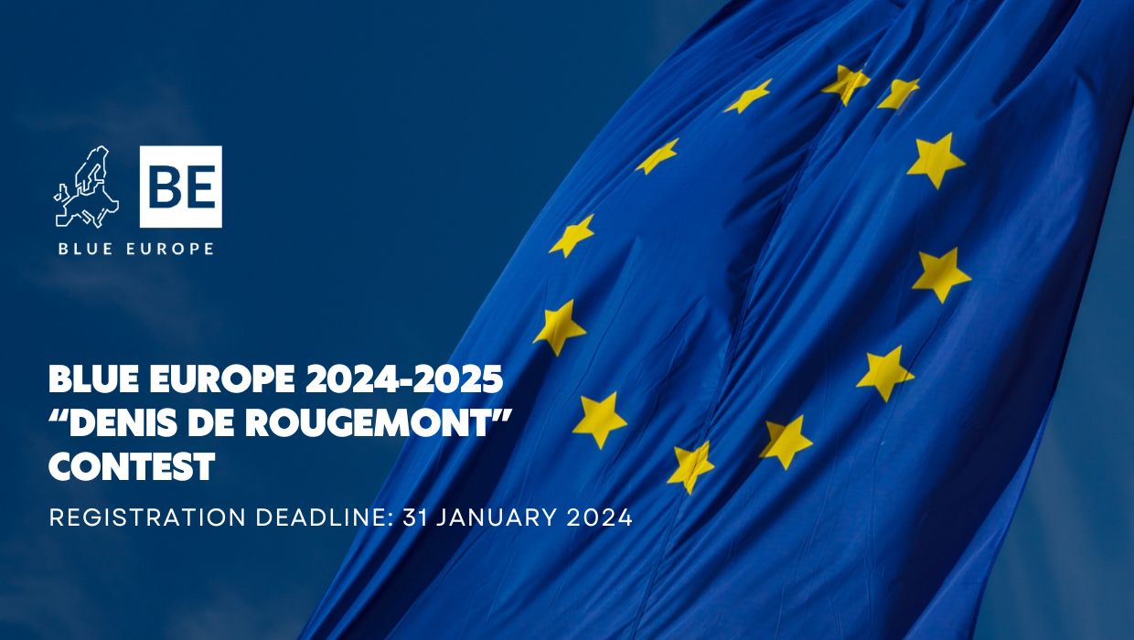 Blue Europe 2024-2025 "Denis de Rougemont" Writing Contest
