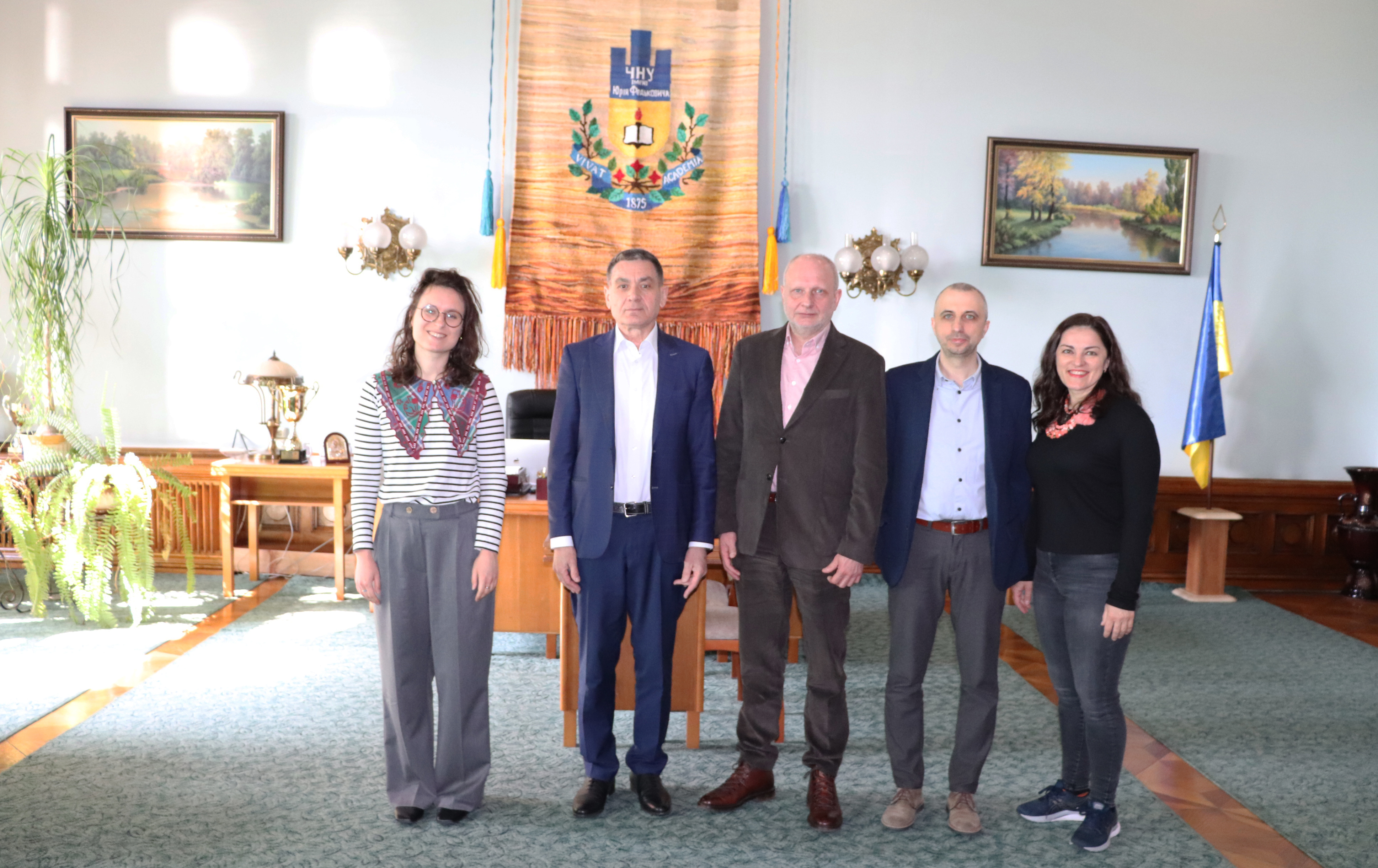 Зустріч ректора Романа Петришина із головою Представництва ЄС в Україні Матті Маасікасом