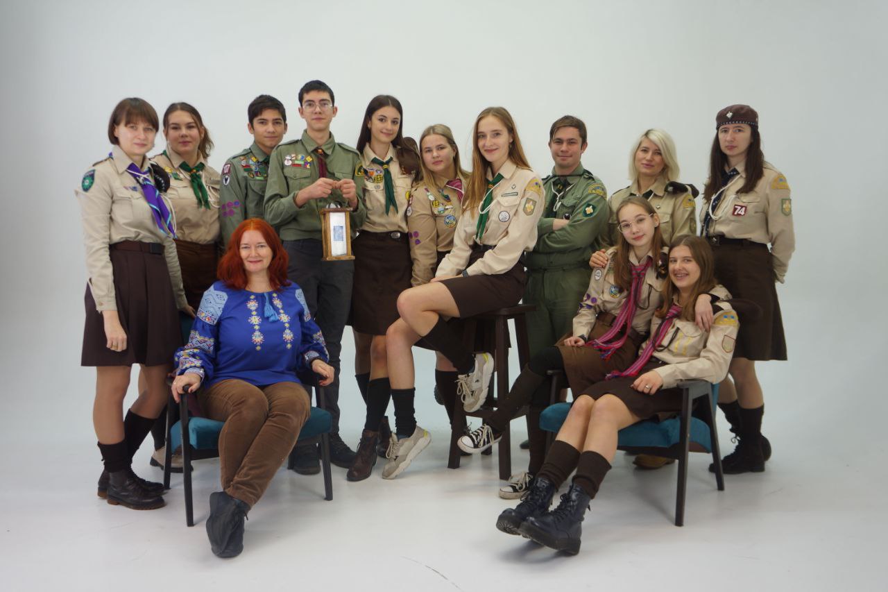 Презентація національної скаутської організації "Пласт" для студентів університету