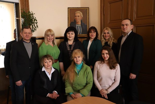 Члени оргкомітету Всеукраїнської наукової інтернет-конференції «Леся Українка і сучасний гуманітарний дискурс»,  присвяченої 150-річчю від дня народження Лесі Українки  (23 лютого 2021 р.)