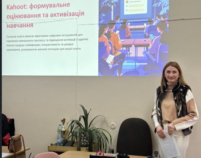На кафедрі відбувся методичний семінар щодо використання Kahoot у формувальному оцінюванні