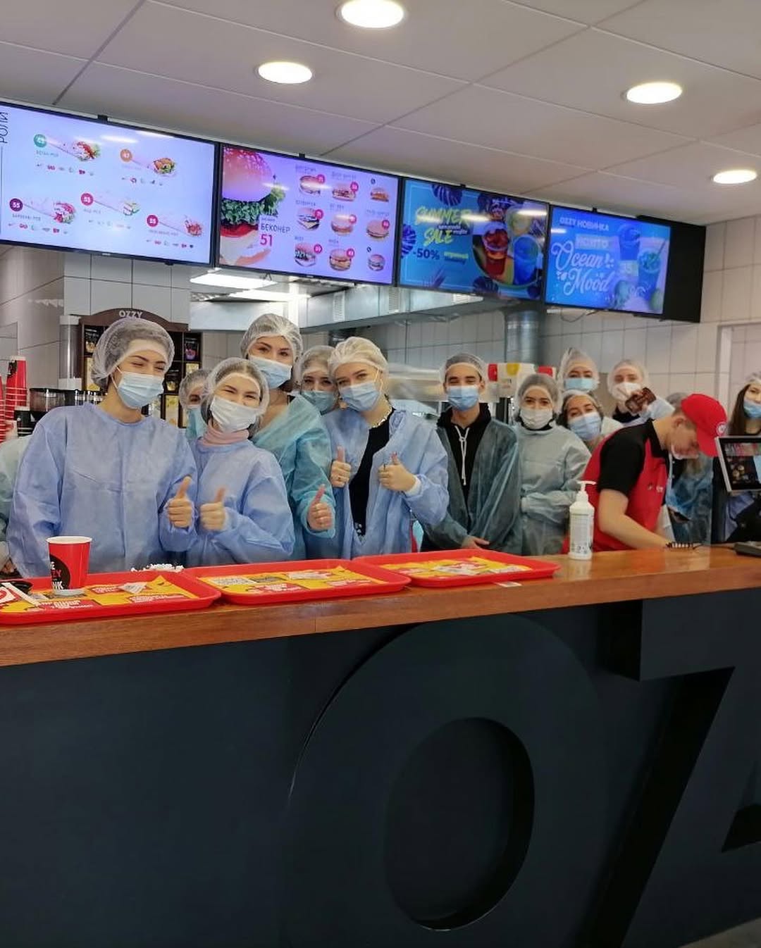 Зустріч в рамках співпраці зі стейкхолдером «Ozzy Fast food»