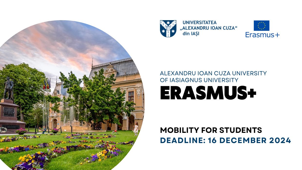 Оголошення про стипендію до Ясського університету «А.І. Куза» 