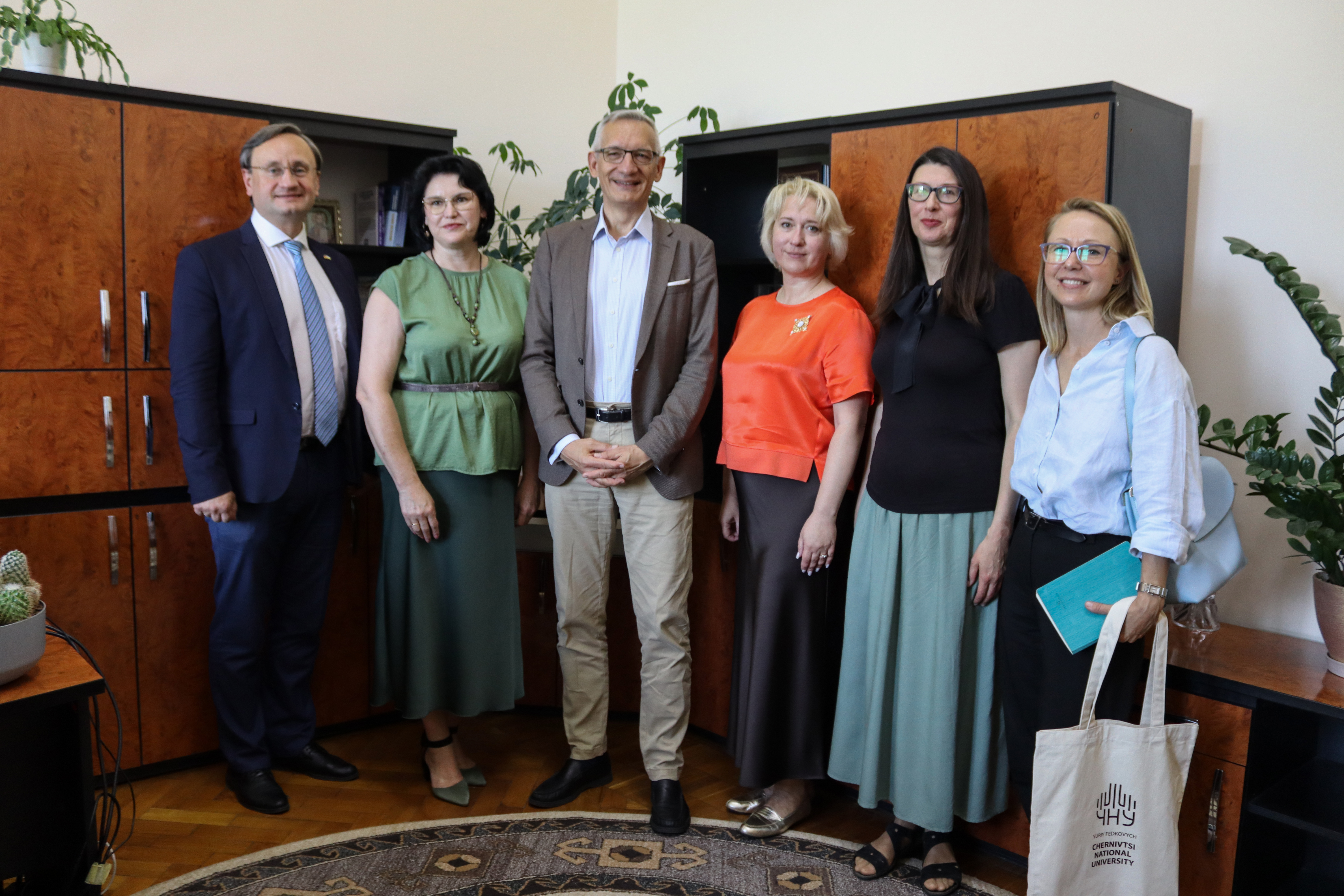 Зустріч із Надзвичайним і Повноважним Послом Німеччини в Україні в Чернівецькому національному університеті імені Юрія Федьковича