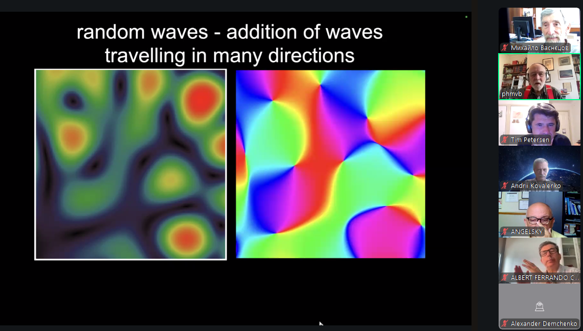 The second day of the conference was dedicated to the topic “Singular Optics.”