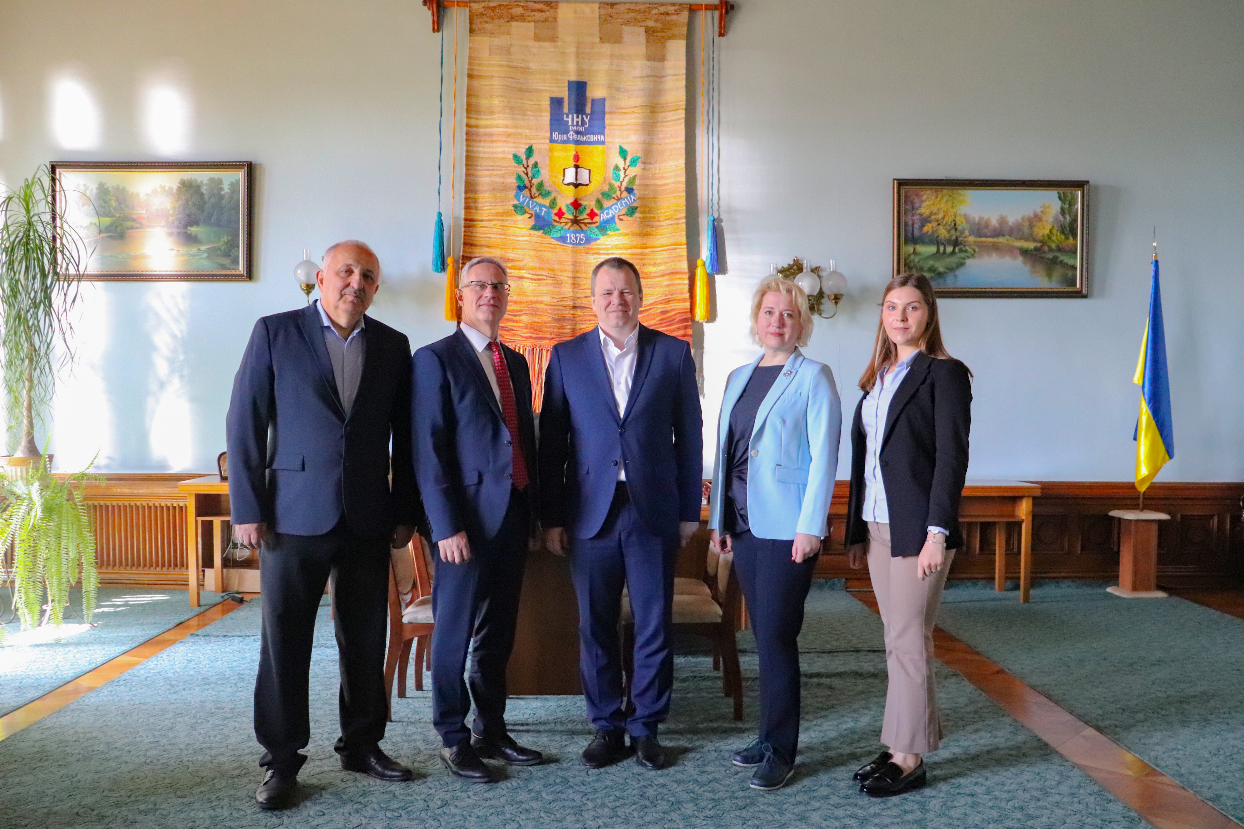 Посол Ізраїлю в Україні відвідав Чернівецький національний університет імені Юрія Федьковича